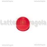3 Perle in Silicone Rosso 12mm