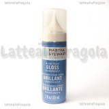Martha Stewart Colore per vetro trasparente gloss bluebonnet 59ml
