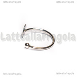 Base Anello regolabile in Acciaio Inox con piastra 8mm