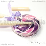 Penna Lollipop fiocco lilla 15cm