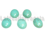 Cabochon in Howlite 18x13mm