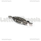 Chiusura Filigranata in Acciaio Inox 21.5x7x4mm
