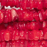 Filo Chips Madreperla Rosso 4.5-9x4.5-7x1.5-5mm 38cm