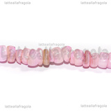 Filo Chips Madreperla Rosa 6.2x6.2x1.32mm 38.5cm