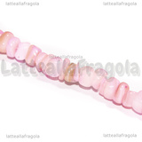 Filo Chips Madreperla Rosa 6.2x6.2x1.32mm 38.5cm