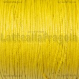 1 Metro di Cotone cerato Giallo 1mm