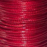 10 Metri (una spoletta) di Filo in Poliestere Rosso 1mm