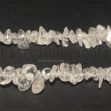 Filo Chips Quarzo Bianco 5-8mm 80cm
