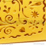 Scatola Cuore Filigranato in cartone dorato 9.5x8.9cm