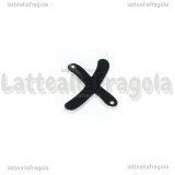 Connettore Lettera X in Acciaio Inox 18x13.5mm