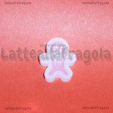 Stampo Gingerbread in silicone lucido 15x18mm